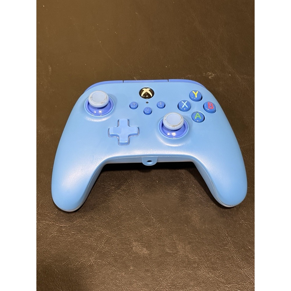 XBOX Wired Blue Controller NO CABLE Working But A Button Sticks